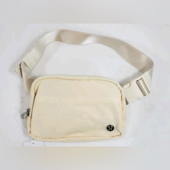 lululemon athletica Handbags - Lululemon cream belt bag brand new with tags
